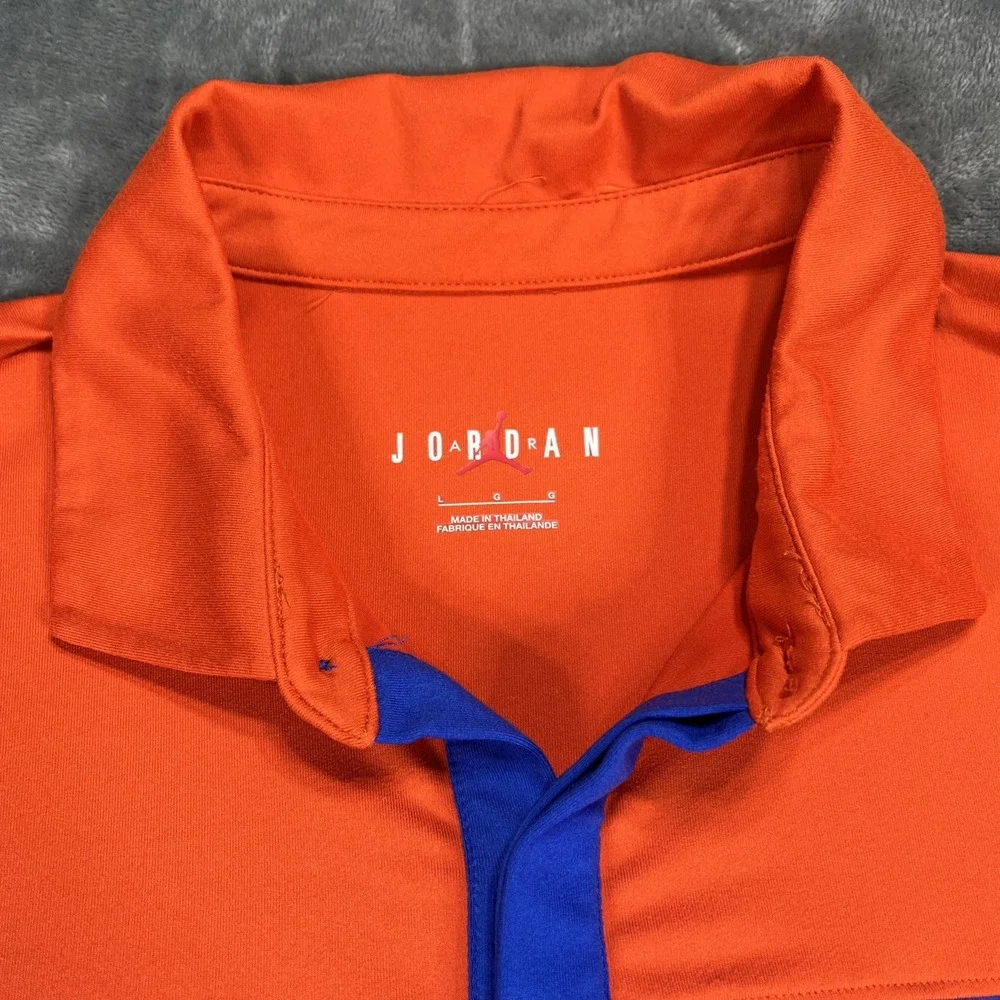 Florida Gators Air Jordan Polo Shirt L Mens 2 Tone Performance Team Coach Player